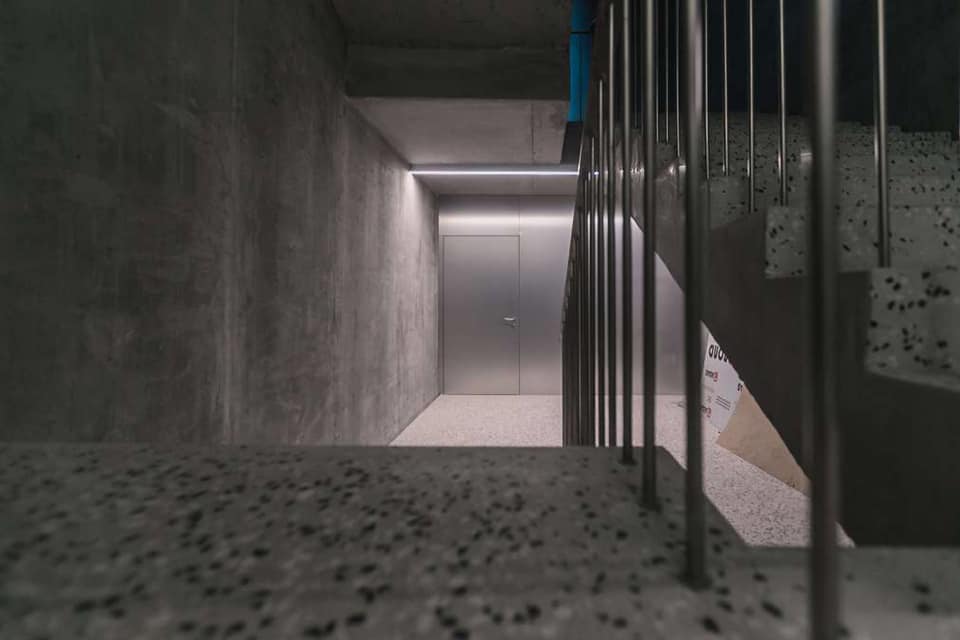 Бесшовные полы терраццо из декоративного бетона и их имитация